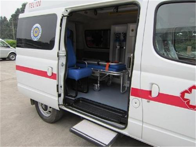 喀喇沁救护车出租服务案例7