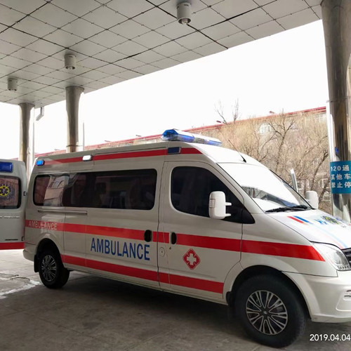喀喇沁救护车出租服务案例2